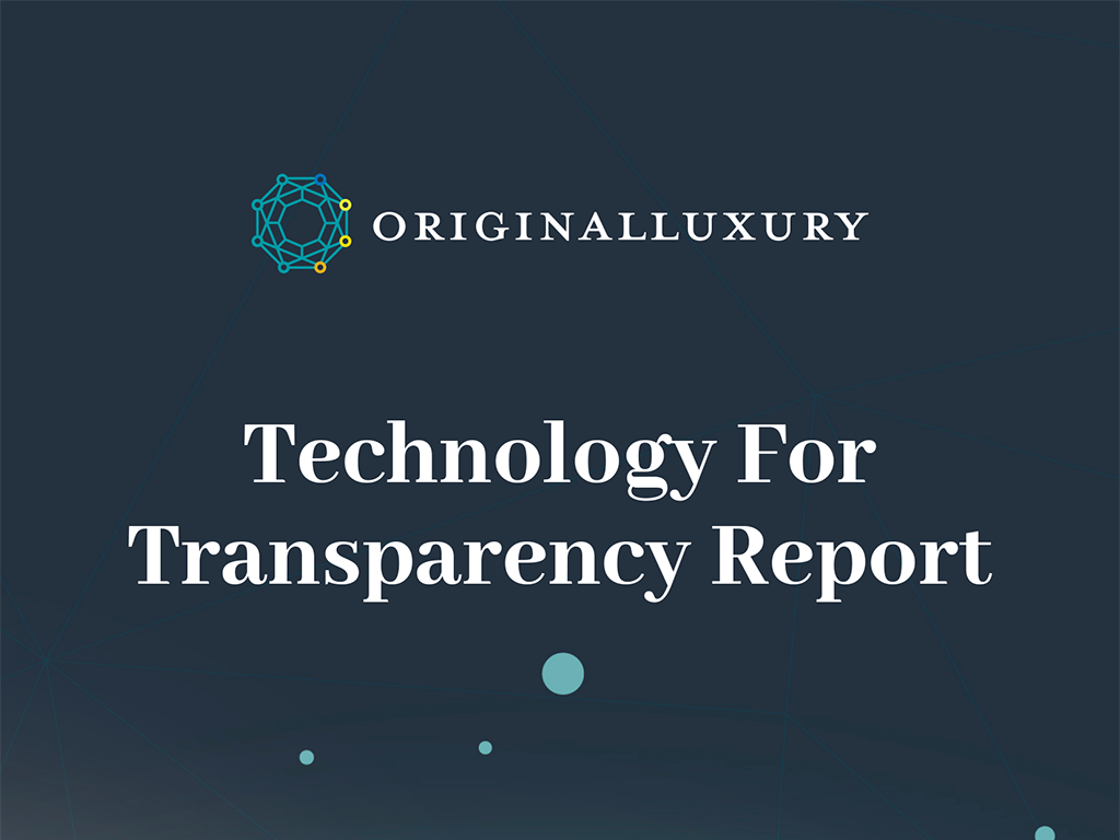1st Edition - Technology For Transparency Report